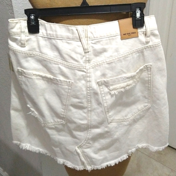 Free People Brea Cut Off Skirt - Picture 8 of 9